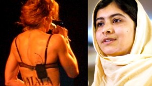 Madonna dedicates song to Malala Yousafzai